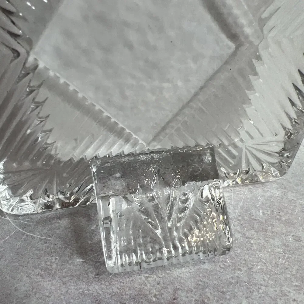 International Silver Company Crystal Picture Frame‎ 2”X 3”